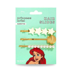 вилка Mad Beauty Disney Princess Ariel Позолоченный (3 pcs) цена и информация | Аксессуары для волос | pigu.lt