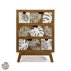 Komoda Versa New Leaves, 32,5 x 66,5 x 47,5 cm цена и информация | Комоды | pigu.lt