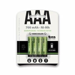 TM Electron R03 700 mAh elementai, 4 vnt. kaina ir informacija | Elementai | pigu.lt