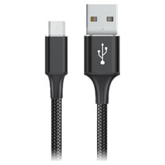 Универсальный кабель USB-MicroUSB Goms Чёрный 1 m цена и информация | Кабели для телефонов | pigu.lt