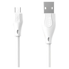 USB 2.0-кабель TM Electron Белый 1,5 m цена и информация | Кабели и провода | pigu.lt