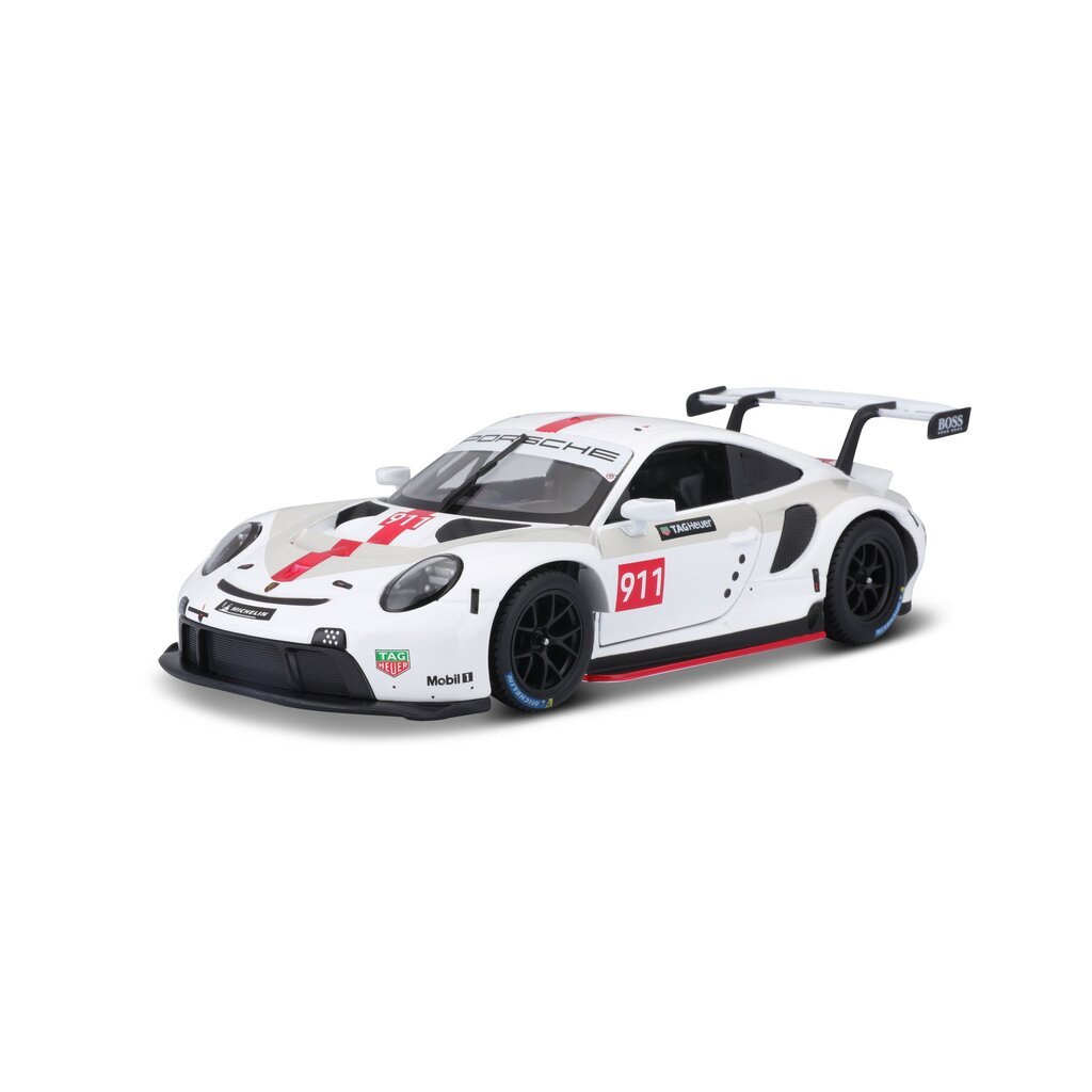 Žaislinis automodelis Bburago Race Porsche 911 RSR. 1:24 kaina ir informacija | Žaislai berniukams | pigu.lt