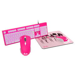 Игровые клавиатура и мышь Krom KANDY BARBIE цена и информация | Клавиатуры | pigu.lt