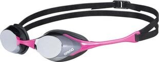 Veidrodiniai plaukimo akiniai Arena Cobra Swipe, rožiniai цена и информация | Очки для плавания | pigu.lt