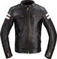 Vyriška odinė motociklininko striukė W-TEC Stripe - Black with Beige Stripes 4XL kaina ir informacija | Moto striukės | pigu.lt