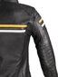 Moteriška odinė motociklininko striukė W-TEC Stripe Lady - Black L цена и информация | Moto striukės | pigu.lt