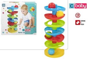 Игрушка Башенка с шариками C Baby 18м + цена и информация | Игрушки для малышей | pigu.lt