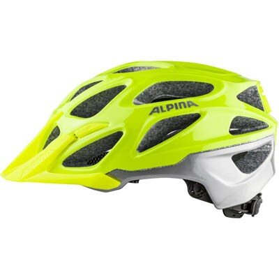 Kask rowerowy ALPINA MYTHOS 3.0 L.E. jaskrawo-zielono-szary połysk 52-57 kaina ir informacija | Šalmai | pigu.lt