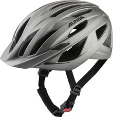Велошлем ALPINA PARANA, тёмно-серый, матовый, 58-63 цена и информация | Шлемы | pigu.lt