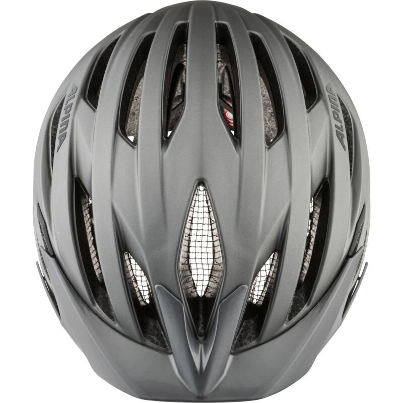 Kask rowerowy ALPINA PARANA ciemno szary matt 58-63 kaina ir informacija | Šalmai | pigu.lt