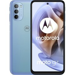 Motorola Moto G31 4/64GB Dual Sim PASU0021PL Blue цена и информация | Мобильные телефоны | pigu.lt