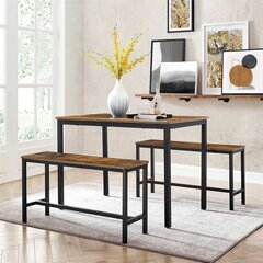 Обеденный гарнитур VG6500 цена и информация | Комплекты мебели для столовой | pigu.lt