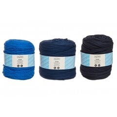 Пряжа «Линда», 600 г (темно-синяя) цена и информация | Принадлежности для вязания | pigu.lt