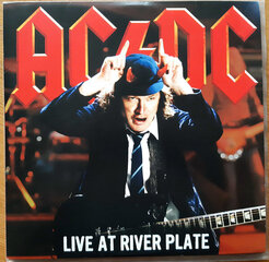 AC/DC - Live At River Plate, Red Transparent, 3LP, vinilo plokštės, 12" vinyl record kaina ir informacija | Vinilinės plokštelės, CD, DVD | pigu.lt