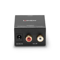 Lindy TOSLINK/70309 kaina ir informacija | Adapteriai, USB šakotuvai | pigu.lt