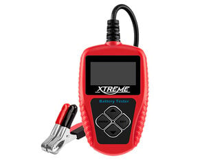 Akumuliatorių testeris Xtreme 12V 30-220Ah BA101 kaina ir informacija | Automobilių 12V el. priedai | pigu.lt