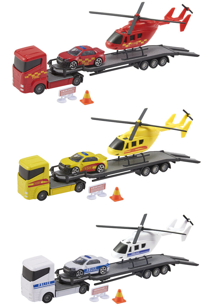 Sraigtasparnio transporteris Teamsterz, 26 cm kaina ir informacija | Žaislai berniukams | pigu.lt