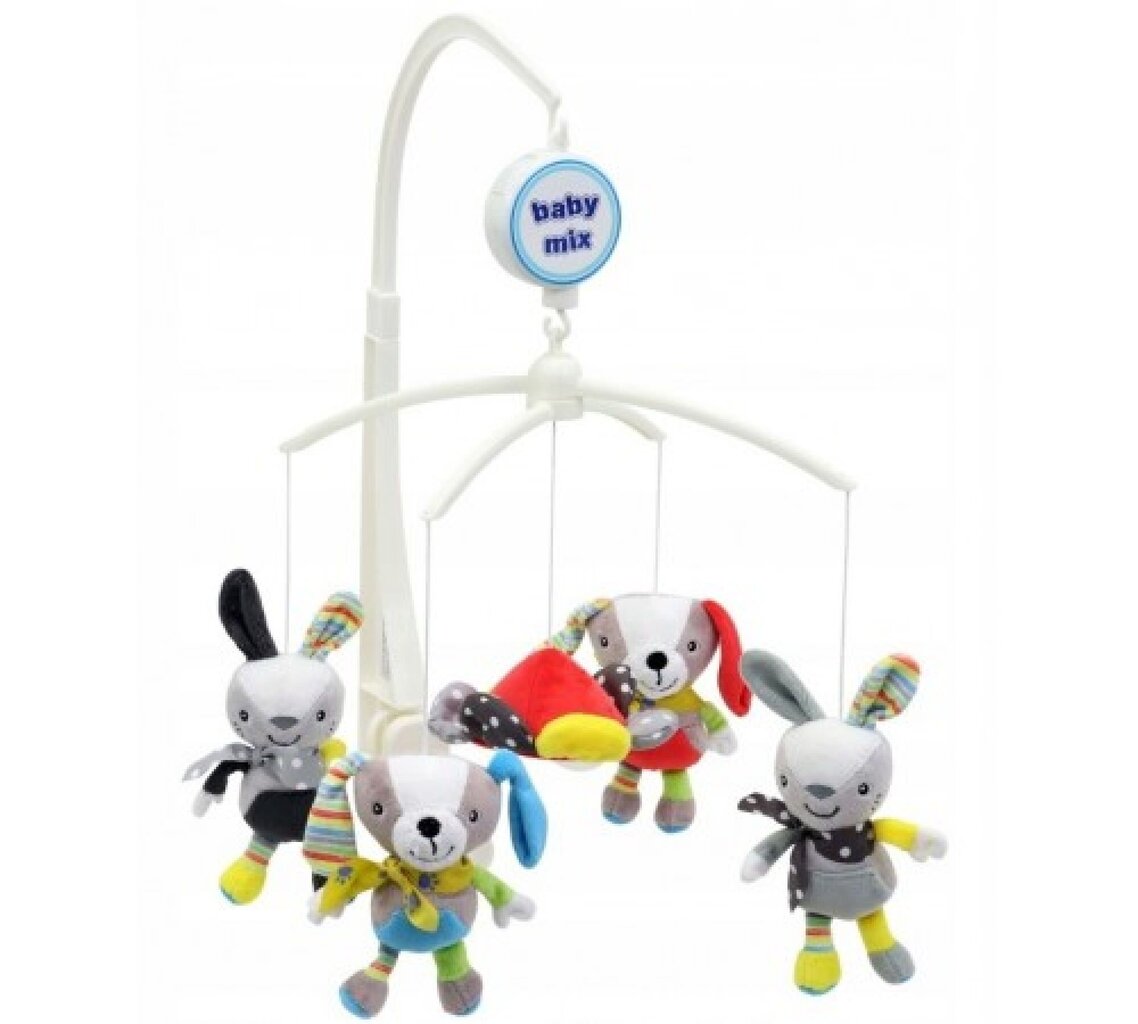 Muzikinė karuselė Baby Mix 43414 kaina ir informacija | Žaislai kūdikiams | pigu.lt