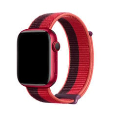Браслет Dux Ducis для Apple Watch 7 Band 7/6/5/4/3/2/SE (41/40/38 мм), красный цена и информация | Аксессуары для смарт-часов и браслетов | pigu.lt
