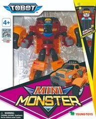 Transformeris Tobot „Galaxy Detectives“ Mini Monster, 15 cm kaina ir informacija | Žaislai berniukams | pigu.lt