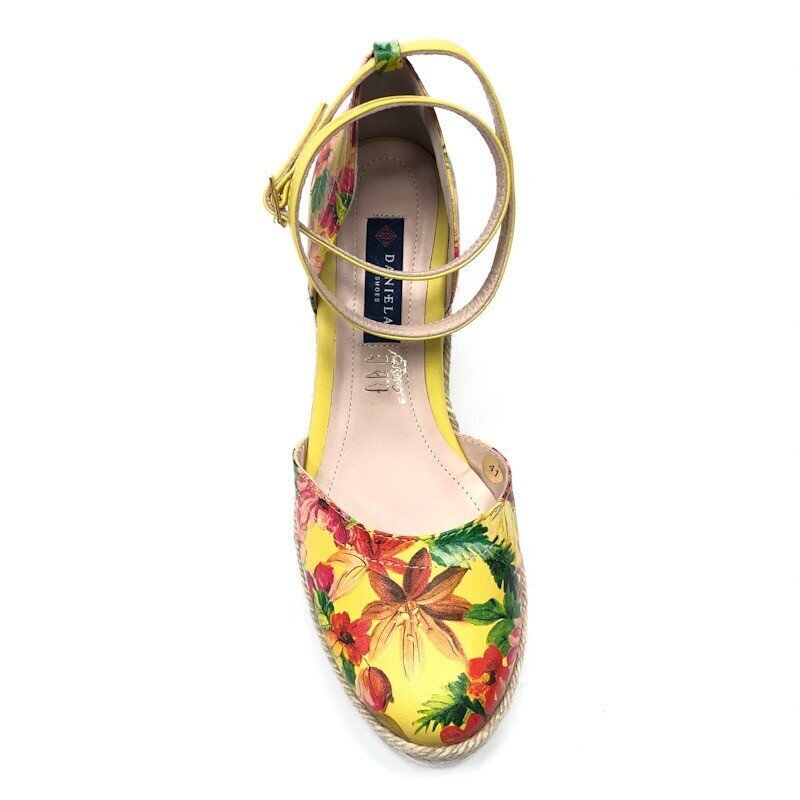 Basutės moterims Daniela Shoes, geltonos цена и информация | Basutės moterims | pigu.lt