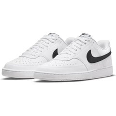 Nike Avalynė Moterims Court Vision Lo Nn White Black DH3158 101 kaina ir informacija | Sportiniai bateliai, kedai moterims | pigu.lt