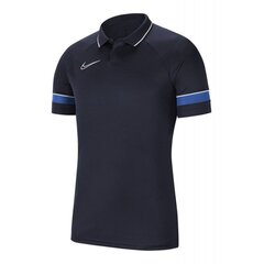 Vaikiški marškinėliai Nike Dri-FIT Academy 21 Polo SS CW6106 453, tamsiai mėlyni kaina ir informacija | Futbolo apranga ir kitos prekės | pigu.lt