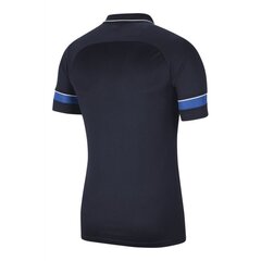 Vaikiški marškinėliai Nike Dri-FIT Academy 21 Polo SS CW6106 453, tamsiai mėlyni kaina ir informacija | Futbolo apranga ir kitos prekės | pigu.lt