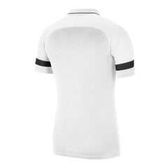 Детская футболка Nike Dri-FIT Academy 21 Polo SS белый CW6106 100 цена и информация | Футбольная форма и другие товары | pigu.lt