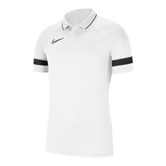 Детская футболка Nike Dri-FIT Academy 21 Polo SS белый CW6106 100 цена и информация | Футбольная форма и другие товары | pigu.lt