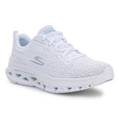 Sportiniai batai moterims Skechers Go Run Glide-Step Flex W 128890-WHT kaina ir informacija | Sportiniai bateliai, kedai moterims | pigu.lt