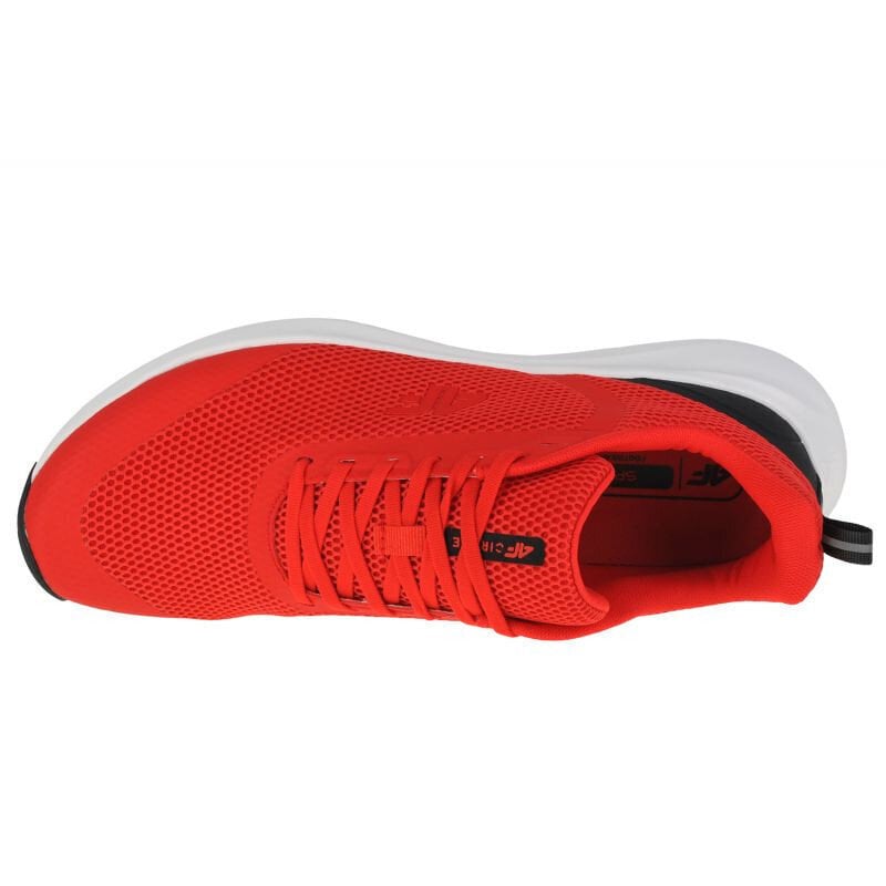 Sportiniai batai vyrams 4F Men's Circle Sneakers M NOSD4-OBMS300-62S, raudoni kaina ir informacija | Kedai vyrams | pigu.lt