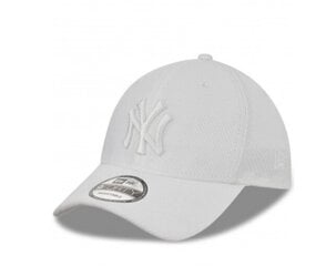 Кепка с клювом New York Yankees, белая цена и информация | Мужские шарфы, шапки, перчатки | pigu.lt