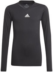 Футболка Adidas Team Base Tee Y Black GN5710 GN5710/164 цена и информация | Рубашки для мальчиков | pigu.lt