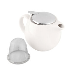 Porcelianinis arbatinukas su sieteliu, 450 ml kaina ir informacija | Kavinukai, virduliai | pigu.lt