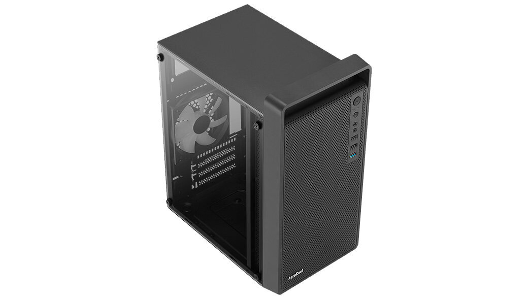 Aerocool PGS CS-109-G-BK-v1 kaina ir informacija | Korpusai | pigu.lt