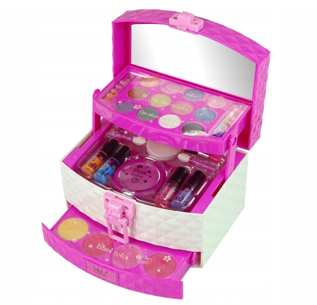 Vaikiškos kosmetikos rinkinys lagaminėlis цена и информация | Žaislai mergaitėms | pigu.lt