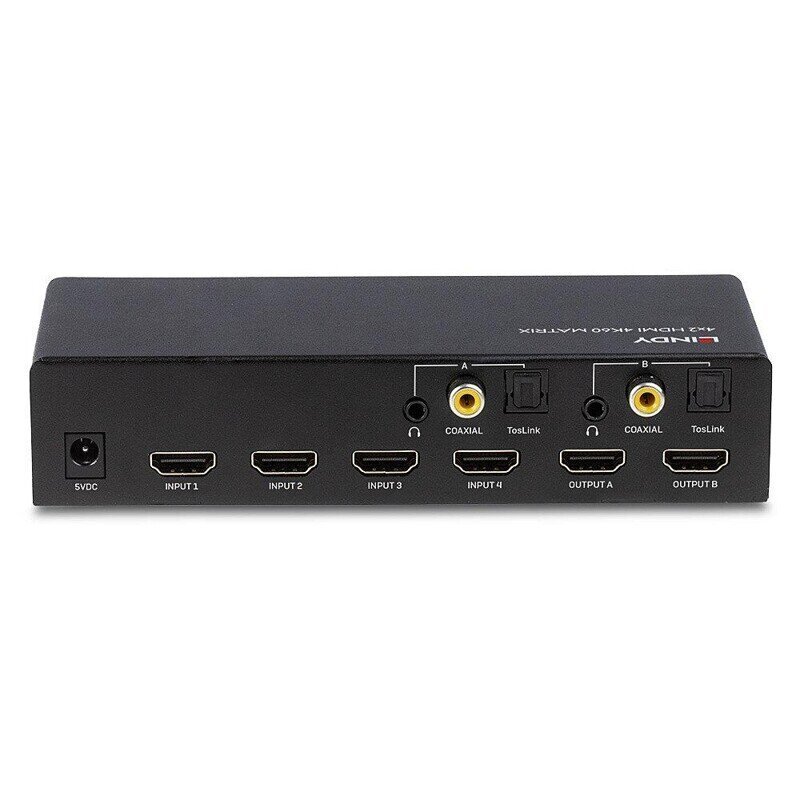 I/O Lindy 4X2/38084 kaina ir informacija | Adapteriai, USB šakotuvai | pigu.lt