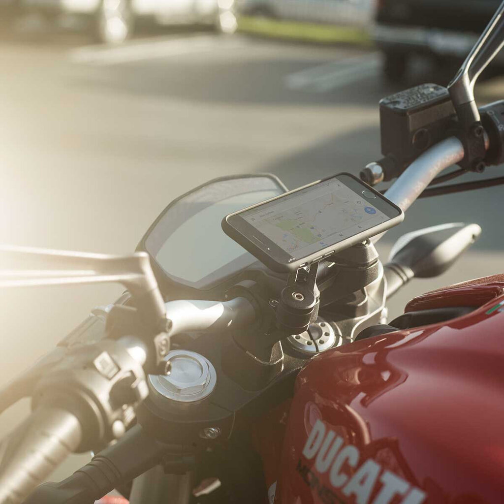 Telefono laikiklio komplektas motociklui SP Connect цена и информация | Telefono laikikliai | pigu.lt