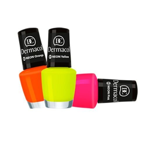 Nagų lakas Dermacol Neon 38 Carmen, 5 ml цена и информация | Nagų lakai, stiprintojai | pigu.lt