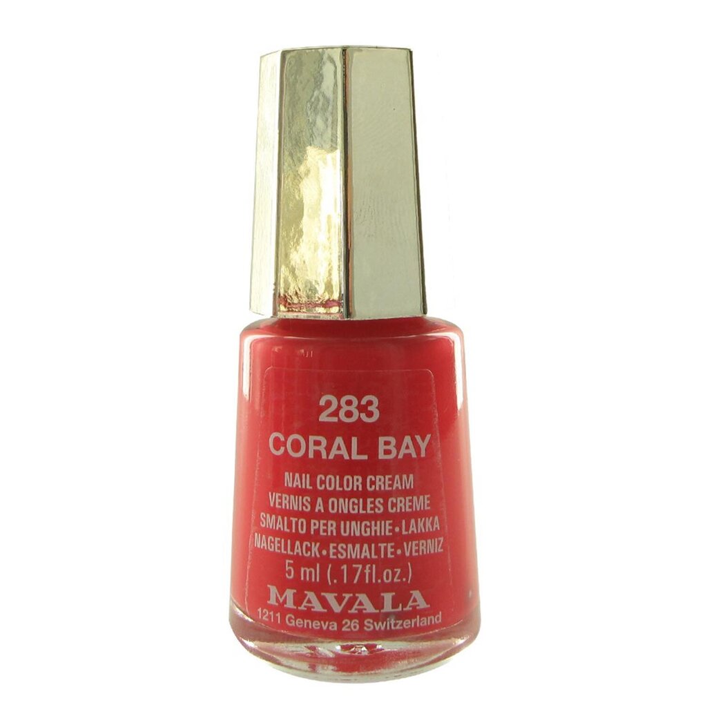 Nagų lakas Mavala 283 coral bay, 5 ml цена и информация | Nagų lakai, stiprintojai | pigu.lt