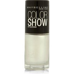 Nagų lakas Maybelline color show 19 marshmallow white, 7 ml цена и информация | Лаки, укрепители для ногтей | pigu.lt