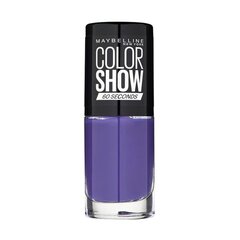 Nagų lakas Maybelline color show 60 seconds 336 violet vogue, 7 ml цена и информация | Лаки, укрепители для ногтей | pigu.lt