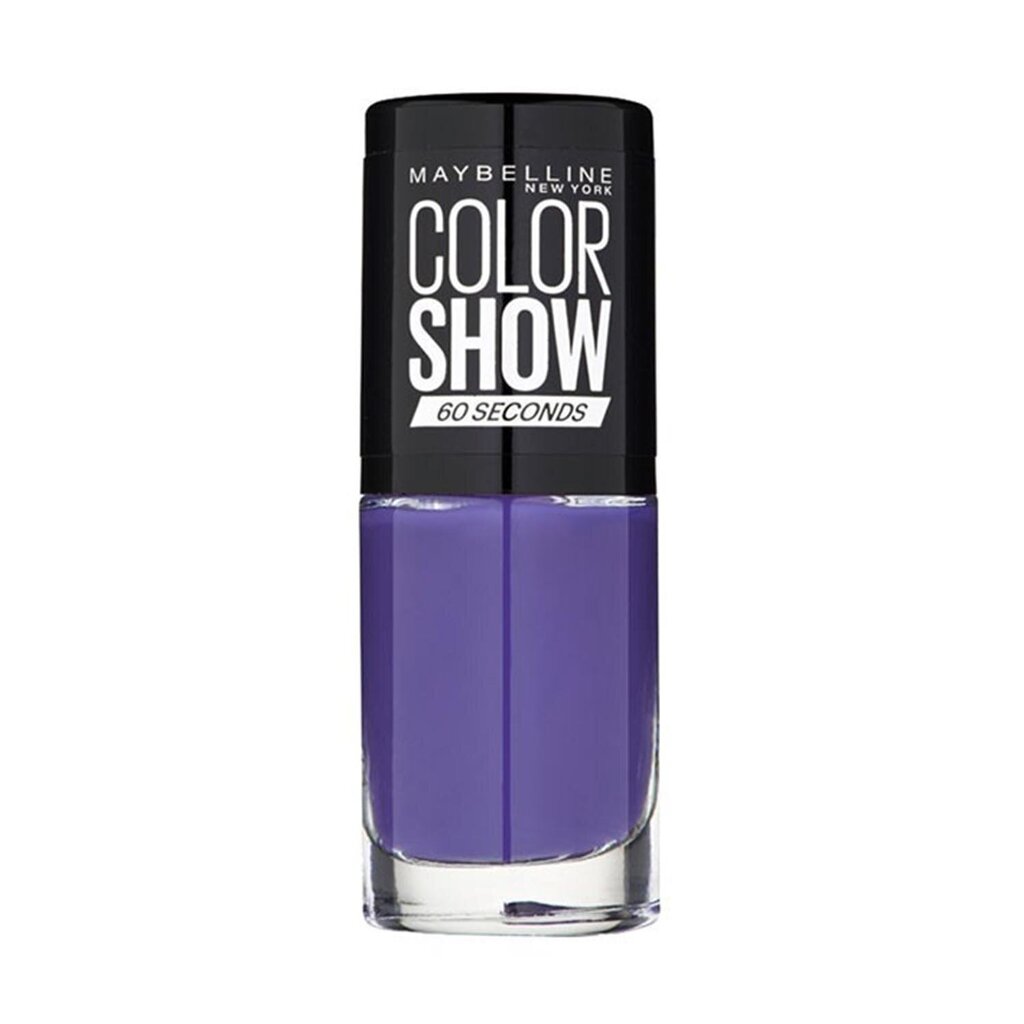 Nagų lakas Maybelline color show 60 seconds 336 violet vogue, 7 ml kaina ir informacija | Nagų lakai, stiprintojai | pigu.lt