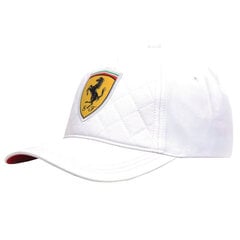 Ferrari SF FW Quilt kepurė su snapeliu цена и информация | Мужские шарфы, шапки, перчатки | pigu.lt
