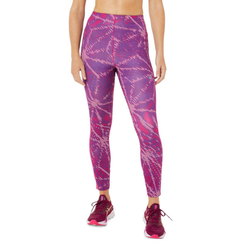 Sportinės tamprės moterims Asics Sakura AOP Tight Pants W 2012C233501, violetinės цена и информация | Sportinė apranga moterims | pigu.lt