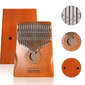 Kalimba, medinis pianinas Brown Zenwire K-01 kaina ir informacija | Perkusija | pigu.lt