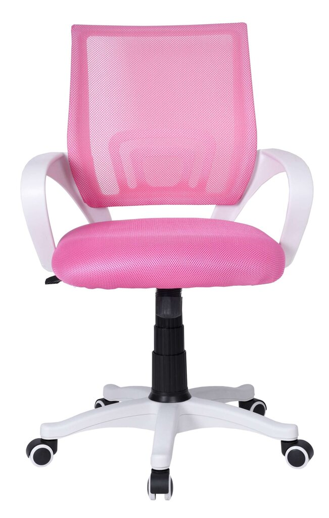 Biuro kėdė FB-Bianco balta/rožinė цена и информация | Biuro kėdės | pigu.lt