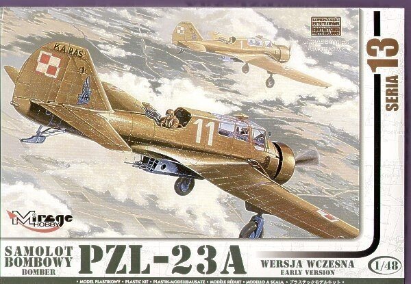 Lenkijos bombonešis PZL-23A цена и информация | Konstruktoriai ir kaladėlės | pigu.lt