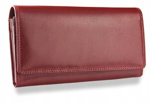Moteriška odinė piniginė Visconti MZ10 Italian Red, raudona kaina ir informacija | Piniginės, kortelių dėklai moterims | pigu.lt